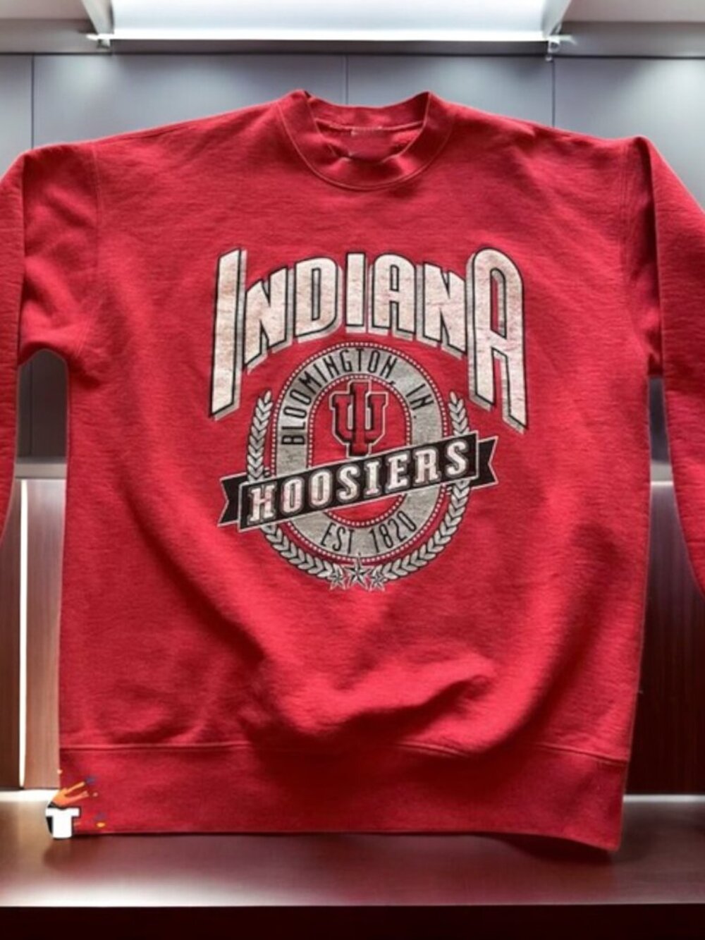 Vintage NCAA Indiana Hoosiers Member Club Logo Shirt, Indiana Hoosiers Shirt